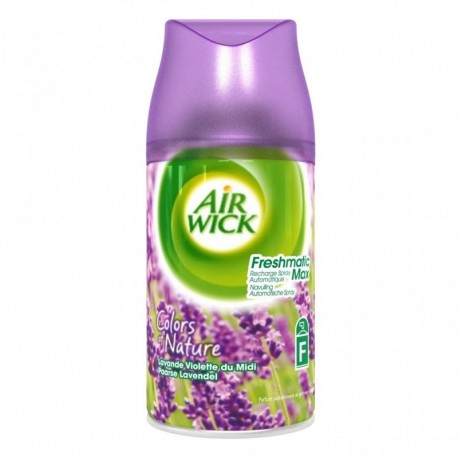 Air Wick Freshmatic Max Recharge à la Lavande du Midi 250ml (lot de 4)