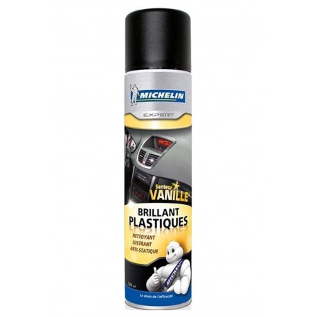 Michelin Expert Brillant Plastiques Nettoyant Lustrant Anti-Statique Senteur Vanille 500ml (lot de 3)