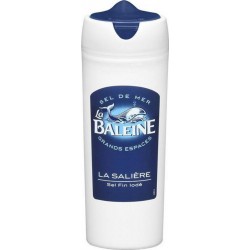La Baleine La Salière Sel Fin Iodé 125g (lot de 20)