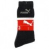 Puma Mi Chaussettes Noires Sport Logo Gris Taille 31 à 34 (lot de 6 paires)