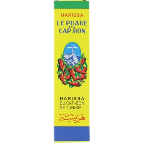 Le Phare du Cap Bon Harissa du Cap-Bon de Tunisie 140g (lot de 12)