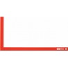 KS Tools Equerre de maçon section 30x5 mm, L.1000mm 300.0253