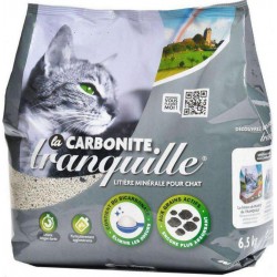 Tranquille La Carbonite Litière Minérale Pour Chat 7,1L 6,5Kg