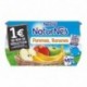 Nestlé Naturnes Pommes Bananes (dès 4-6 mois) par 4 pots de 130g (lot de 6 soit 24 pots)