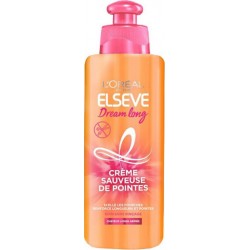 L’Oréal Paris Elseve Dream Long Crème Sauveuse de Pointes Cheveux Longs Abîmés 200ml (lot de 3)