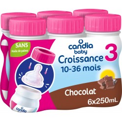 Candia Baby Lait Craissance 3ème Age 6x250ml 1.5L