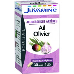 Juvamine Équilibre Jeunesse des Artères Ail Olivier (lot de 2)