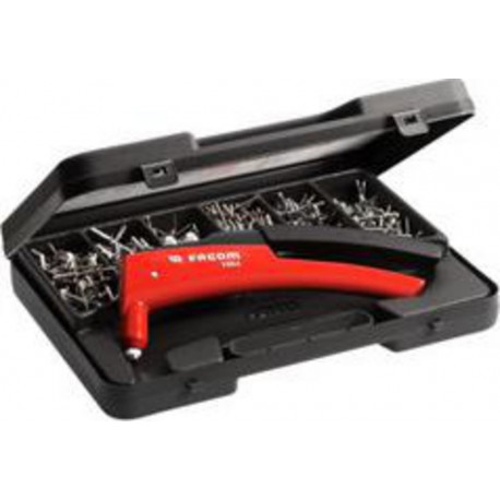 Facom Coffret pince à riveter Facom + assortiment rivets aluminium multi épaisseurs Facom Y.RIV1