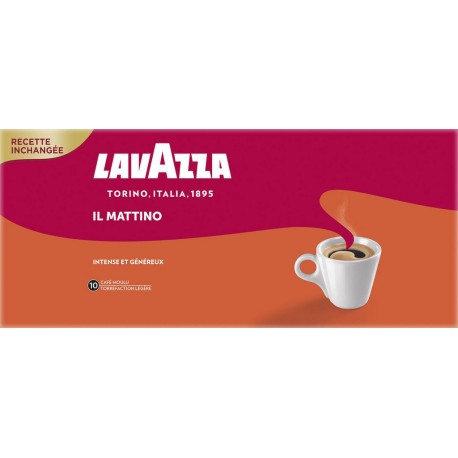 LAVAZZA Café Moulu Il Mattino 4x250g 1Kg