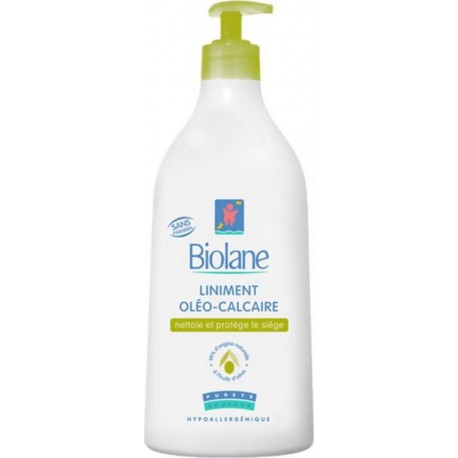 Biolane Liniment Oléo-Calcaire Nettoie et Protège le Siège 700ml (lot de 2)