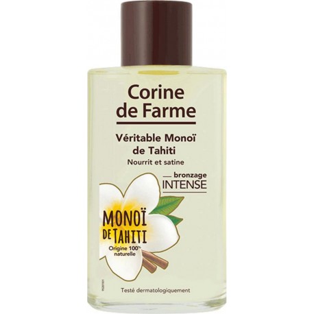 Corine de Fame Véritable Monoï de Tahiti Bronzage Intense 100ml (lot de 2)