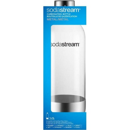 Sodastream Bouteille de Gazéification Métal 1L