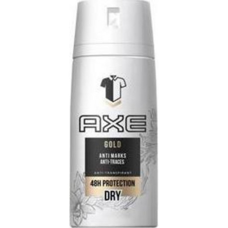 Axe Déodorant Dry Gold 150ml (lot de 3)