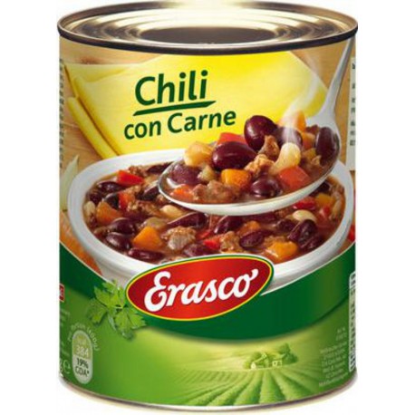 Erasco Chili Con Carne 800g (carton de 6)