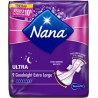 Nana Serviettes Hygiéniques Ultra Goodnight Extra Large x9 (lot de 4)