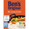 BEN'S ORIGINAL 4X125G RIZ LONG GRAIN 10MIN x4 125g