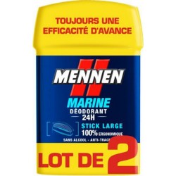 Mennen Déodorant Stick Large Marine x2 50ml