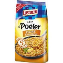 Lustucru Riz à poêler doré et moelleux 5mn 400g