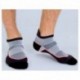Dim X-Temp Chaussettes Sport Impact Fort Gris Blanc Rouge 43 à 46 (lot de 2 paires)