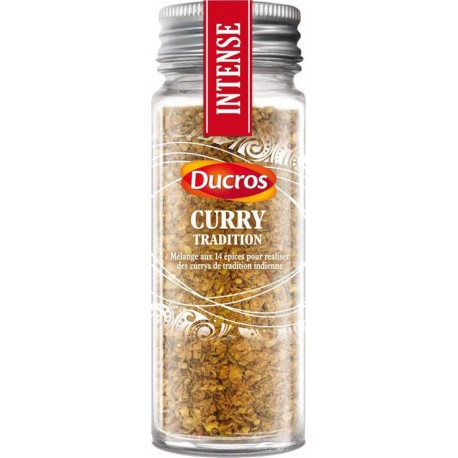 Ducros Torréfié Curry Tradition Mélange aux 14 Épices Intense 39g (lot de 3)
