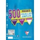 Clairefontaine 500 Feuilles Simples Perforées A4 21x29,7 Grands Carreaux Seyes