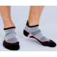 Dim X-Temp Chaussettes Sport Impact Fort Gris Blanc Rouge 43 à 46