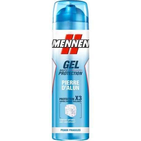 Mennen Gel Haute Protection Pierre d’Alun Peaux Fragiles 200ml