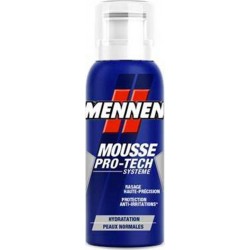 Mennen Mousse Pro-Tech Systeme Hydratation Peaux Normales Mini Format Pratique 100ml
