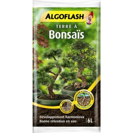 Algoflash Terreau Terre à Bonsaïs Formule Spécifique 6L