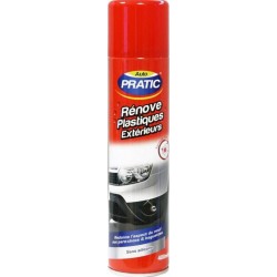 Auto Pratic Rénove Plastiques Extérieurs Redonne l’Aspect du Neuf aux Pare-Chocs et Baguettes 400ml