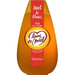Lune de Miel 100% Pur et Naturel Miel de Fleurs Maxi Format 1Kg
