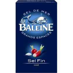 La Baleine Sel Fin Iodé 500g