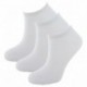 Dim EcoDim Chaussettes Sport Blanc Taille 40 à 45 (lot de 6 paires)