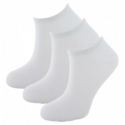 Dim EcoDim Chaussettes Sport Blanc Taille 40 à 45 (lot de 6 paires)