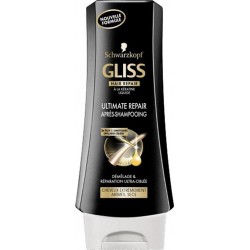 Schwarzkopf Gliss Hair Repair à la Kératine Liquide Ultimate Repair Après-Shampooing 200ml