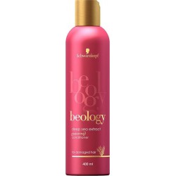 Schwarzkopf Beology Après-Shampooing Réparateur pour Cheveux Cassés Enrichi en Extrait Marin 400ml