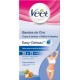 Veet Bandes de Cire Corps & Jambs + Maillot & Aisselles Easy Strip Peaux Sensibles