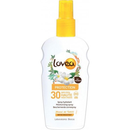 Lovea Spray Hydratant Protection SPF 30 Monoï de Tahiti Water Resistant 200ml