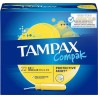 TAMPAX Compak Tampon Regular Protective Skirt x22