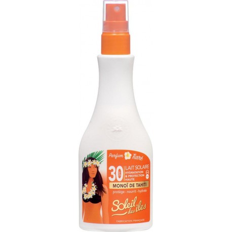 Soleil Des Îles Lait Solaire Hydratation & Protection Haute SPF 30 Monoï de Tahiti 150ml
