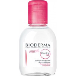 BIODERMA Créaline H2O Solution Micellaire Démaquillante Peaux Sensibles 100ml