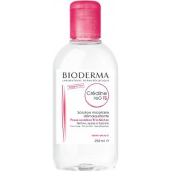 BIODERMA Créaline H2O TS Solution Micellaire Démaquillante Peaux Sensibles Très Sèches 250ml