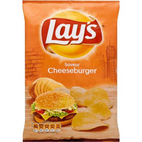 Lay's Lay’s Chips Saveur Cheeseburger 120g