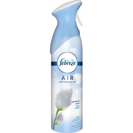 Febreze Air Désodorisant Spray Pureté De Coton 300ml (lot de 3)