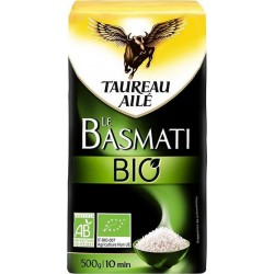 TAUREAU AILÉ Taureau Aile Riz bio basmati 11mn 500g