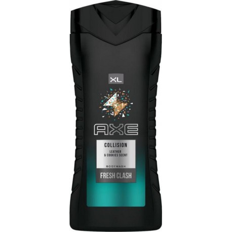 Axe Gel Douche Homme XL Collision Lather & Cookies Scent 400ml (lot de 3)