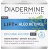 DIADERMINE Soin crème visage nuit anti-rides lift + algo rétinol 50ml