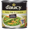 DAUCY Petits pois et carottes extra tendres 265g
