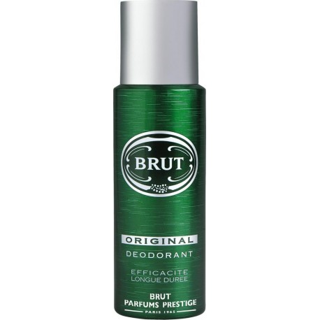 Brut Déodorant Original Efficacité Longue Durée 200ml (lot de 4)