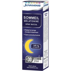JUVAMINE Spray Buccal Sommeil Mélatonine Citron 15ml